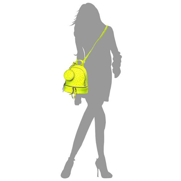 Ostrich Croc Neon 3 in 1 Convertible Backpack