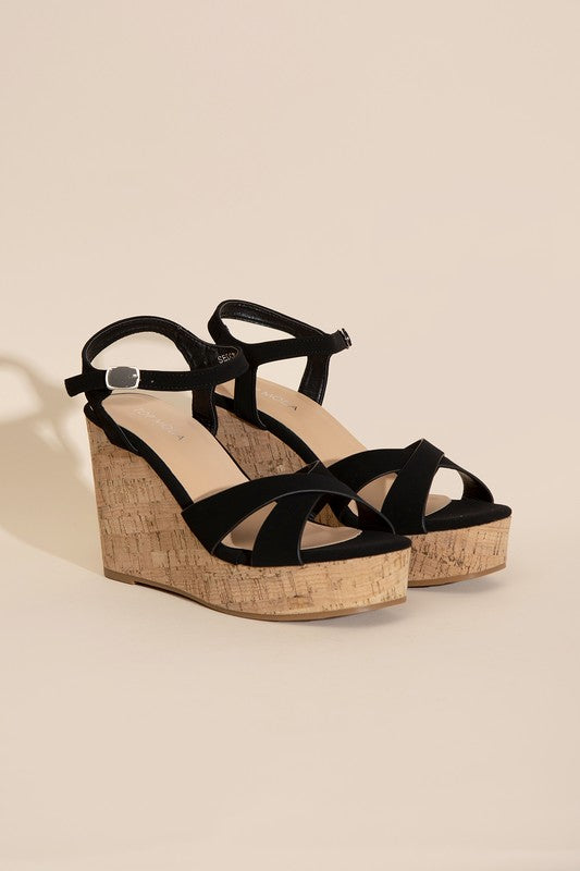 SEDONA-1 WEDGE HEEL SANDALS