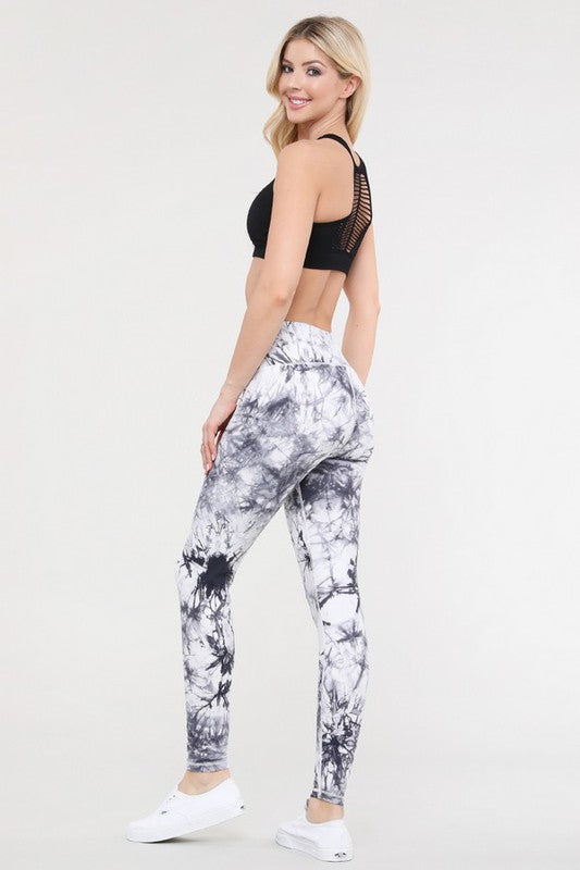 Active Buttery Soft Tye Dye Workout Leggings