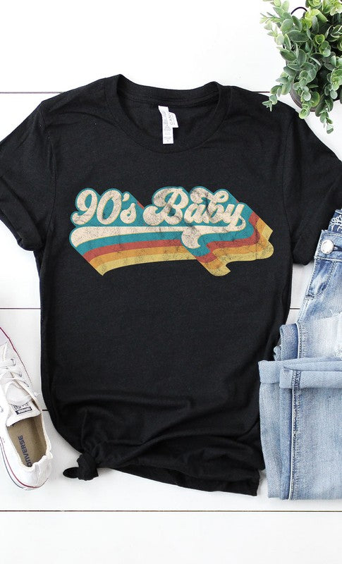 Retro 90's Baby Graphic Tee