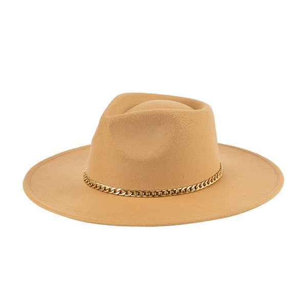 FASHIONISTA CHAIN FEDORA