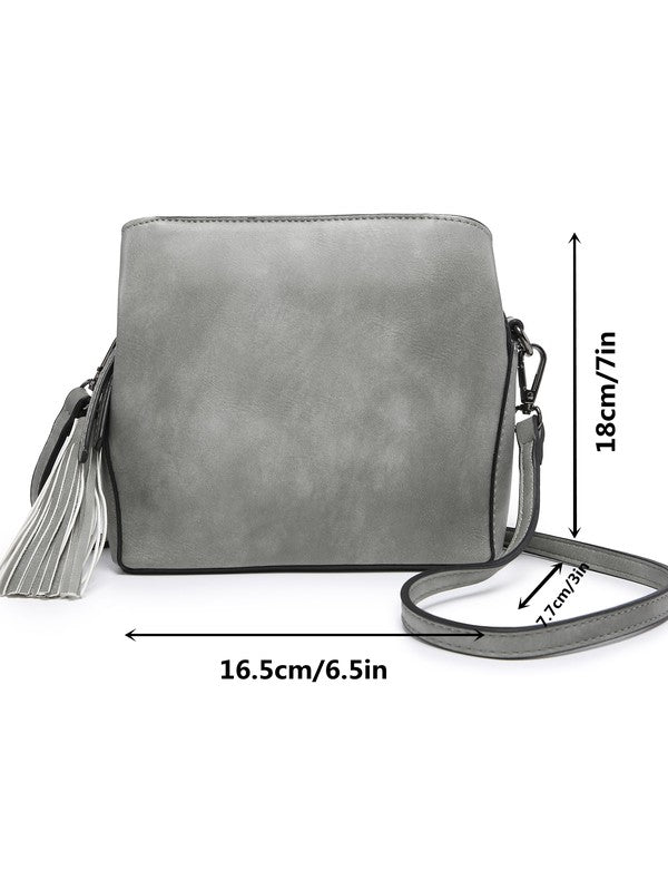 small crossbody bag triple multipockets