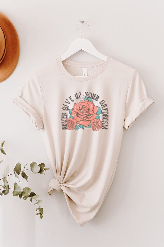 Never Give Up Your Daydream Graphic Tee