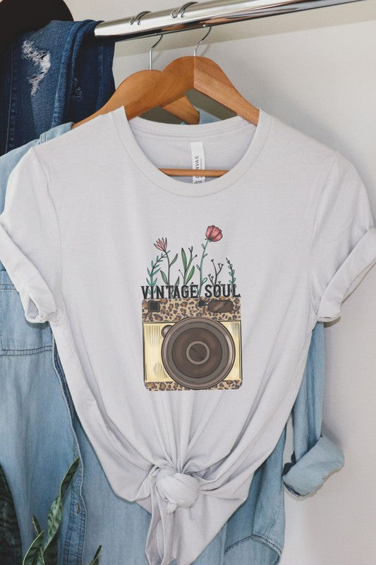 Vintage Soul Dispo Camera Graphic Tee