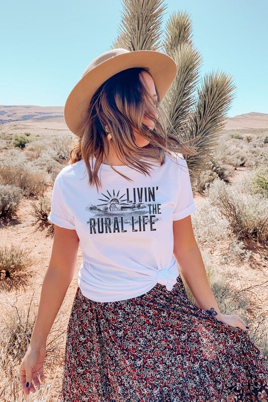 Livin' The Rural Life Graphic Tee