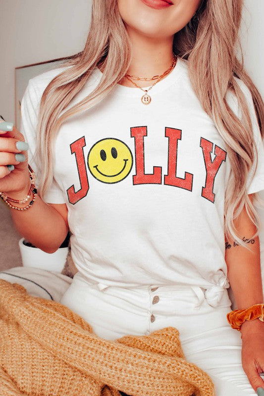 JOLLY SMILEY GRAPHIC TEE