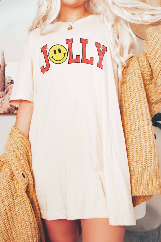 JOLLY SMILEY GRAPHIC TEE